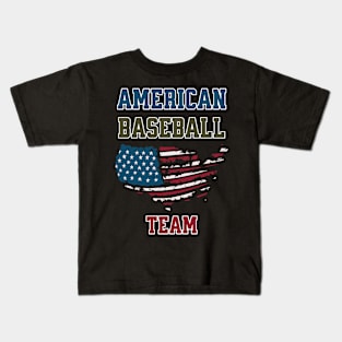 American Baseball Kids T-Shirt